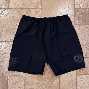 Yeezy Kanye West SH-01 04 Black Nylon Logo Shorts size 3